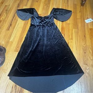 Joyfolie adult velvet midi dress